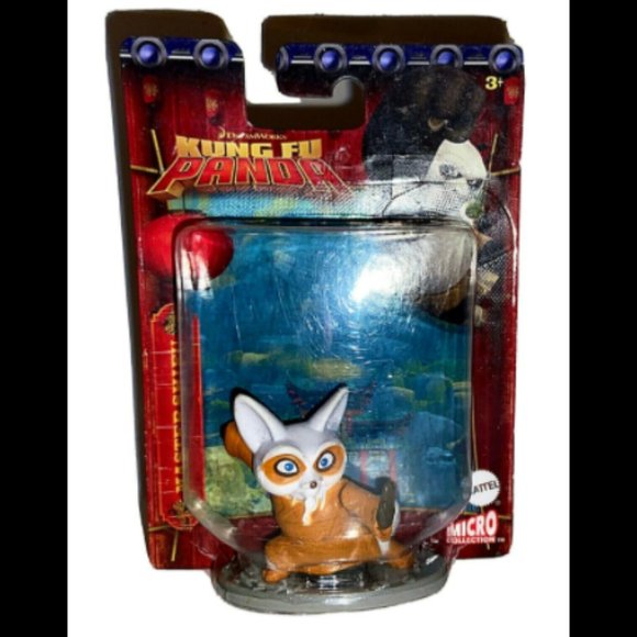 Kung Fu Panda Master Shifu Dreamworks Mattel Micro Collection Figure 2" x 2" - Picture 3 of 4